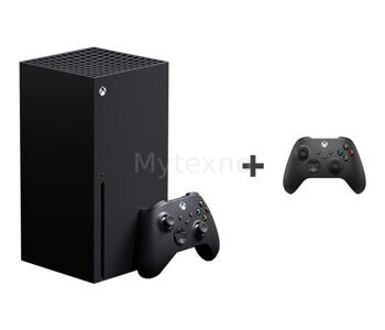 Microsoft Xbox Series X + Xbox Series Controller - черный / RRT-00010 // QAT-00002
