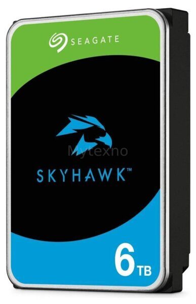 Жесткий диск Seagate 6000 Gb SKYHAWK ST6000VX009