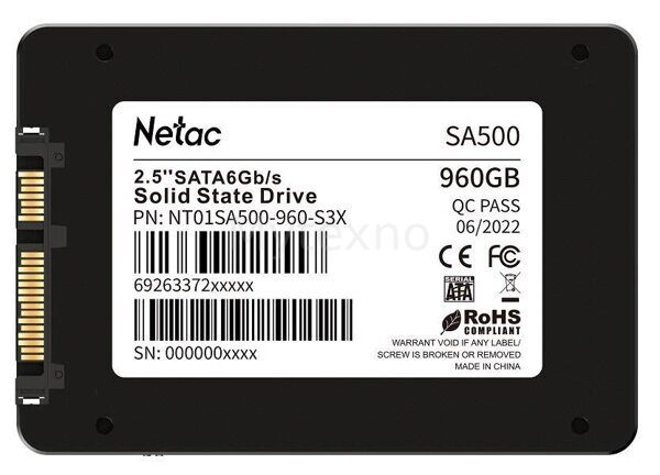 ТвердотельныйнакопительNETAC960GbNT01SA500-960-S3X_3