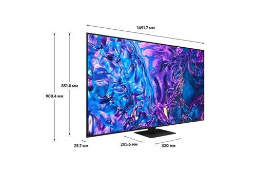 65(163см)LED-телевизорSamsungQE65Q70DAUXRUсерый_9_5452906