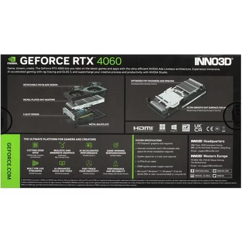 ВидеокартаINNO3DGeForceRTX4060TWINX2[N40602-08D6-173051N]_8_5429430