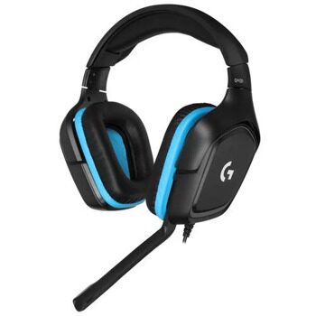 Проводные наушники Logitech G431 черный [981-000772]