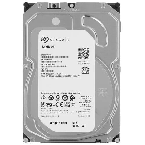 6 ТБ Жесткий диск Seagate SkyHawk [ST6000VX008]