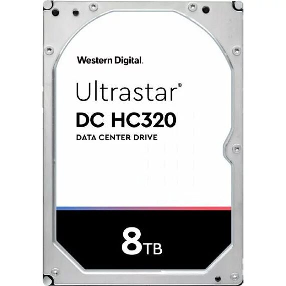 Жёсткий диск 8Tb SAS WD Ultrastar DC HC320 (0B36400/0B36453)