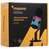 Микрофон Maono PD100X RGB черный