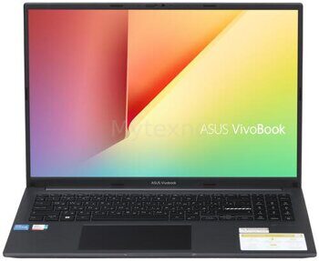 16" Ноутбук ASUS VivoBook 16 X1605ZA-MB659 черный