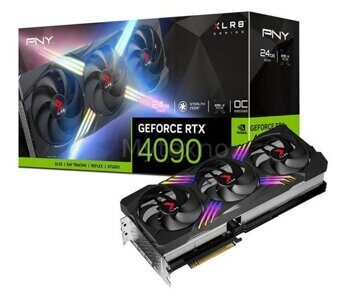 PNY GeForce RTX 4090 XLR8 Gaming Verto OC 24GB GDDR6X / VCG409024TFXXPB1-O