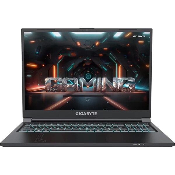 Ноутбук GIGABYTE G6 MF Intel Core i7 13620H 2400MHz/16/1920x1200/16GB/1024GB SSD/NVIDIA GeForce RTX 4050 6GB/Wi-Fi/Bluetooth/Без ОС (MF-H2KZ894KD) Black