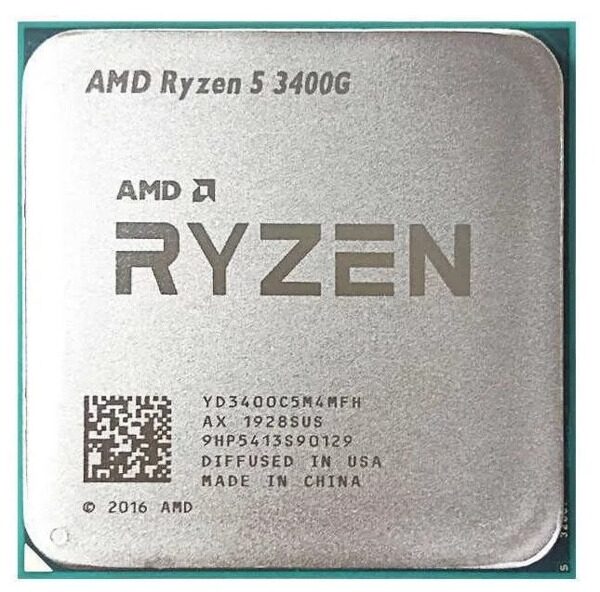 Процессор AMD Ryzen 5 3400G OEM YD3400C5M4MFH