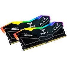 Оперативная память 32 Gb 6000 MHz Team Group T-FORCE DELTA RGB Black (FF3D532G6000HC30DC01)