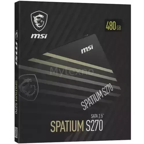 ТвердотельныйнакопительMSI480GbSPATIUMS270S78-440E350-P83_5