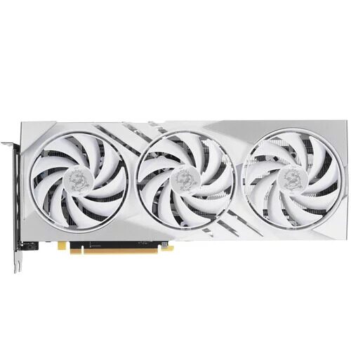 Видеокарта MSI GeForce RTX 4060 Ti GAMING SLIM WHITE  [GeForce RTX 4060 Ti GAMING SLIM WHITE 16G]