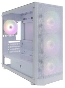 Корпус 1STPLAYER FD5-M ARGB White [FD5-M-WH-4F2-W(AP)] белый