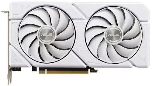 Видеокарта ASUS GeForce RTX 4070 SUPER White Dual EVO OC Edition [DUAL-RTX4070S-O12G-EVO-WHITE]