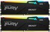 Оперативная память 16 Gb 6000 MHz Kingston FURY Beast RGB Black (KF560C40BBAK2-16)