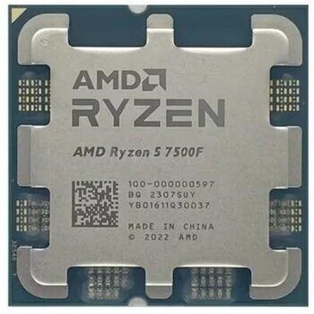 Процессор AMD Ryzen 5 7500F OEM 100-000000597