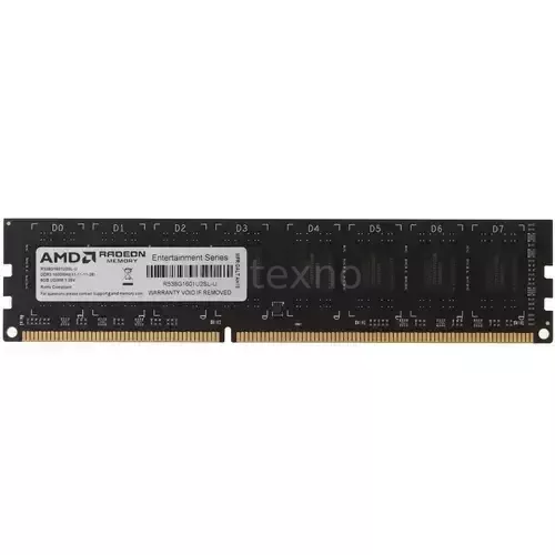 Оперативнаяпамять8Gb1600MHzAMDDIMMR5ENTERTAINMENTSERIESBlack(R538G1601U2SL-U)_1