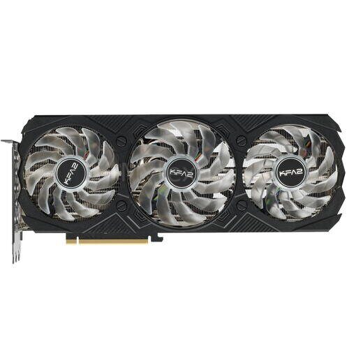 Видеокарта KFA2 GeForce RTX 4070 Ti X 3FAN RGB Black [47IOM7MD7ADK]