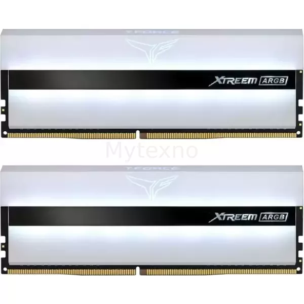 Оперативная память 32 Gb 3600 MHz Team Group T-FORCE Xtreem ARGB White (TF13D432G3600HC18JDC01)