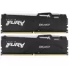 Оперативная память 64 Gb 5600 MHz Kingston FURY Beast RGB EXPO Black (KF556C36BBEAK2-64)