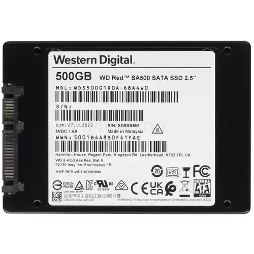 ТвердотельныйнакопительWesternDigital500GbRedWDS500G1R0A_1