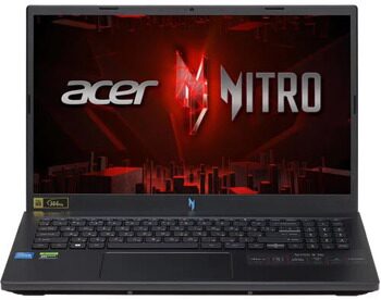 15.6" Ноутбук Acer Nitro V 15 ANV15-51-526A черный