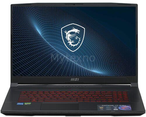 17.3" Ноутбук MSI Katana 17 B12UCR-822RU черный