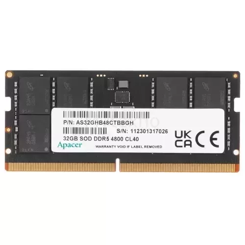 Оперативная память 32 Gb 4800 MHz Apacer (FS.32G2A.PTH)