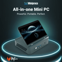 Miniproca: Powerful All-in-1 мини-ПК со встроенным монитором 7"-дюймов