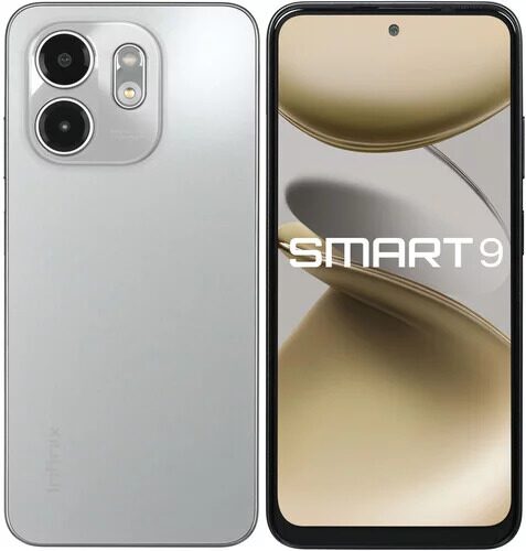 6.7" Смартфон Infinix SMART 9 128 ГБ серебристый [X6532 128+3]