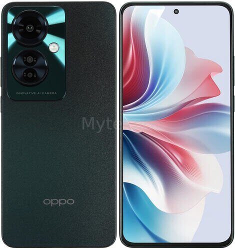 6.7" Смартфон OPPO Reno11 F 5G 256 ГБ зеленый