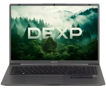 16 Ноутбук DEXP Atlas M16-A7W303 серый