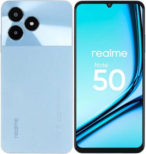 6.7" Смартфон realme Note 50 128 ГБ голубой [631011001652]