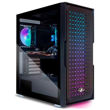 Компьютерный корпус Eurocase SURTUR TG RGB Black (00-00820756)