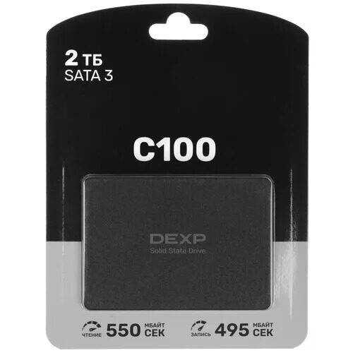 2048 ГБ 2.5 SATA накопитель DEXP C100  [C100SMYM2048]