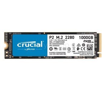 Crucial 1TB M.2 PCIe NVMe P2 / CT1000P2SSD8