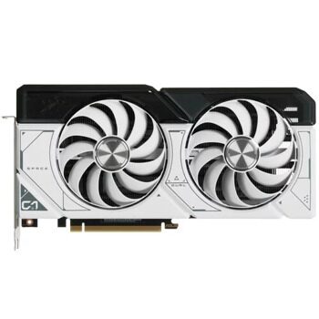 Видеокарта ASUS GeForce RTX 4070 SUPER White Dual OC Edition [DUAL-RTX4070S-O12G-WHITE]