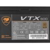 Блок питания Cougar VTX 600W [CGR BSX-600] черный