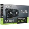 Видеокарта ASUS GeForce RTX 4060 Ti Dual OC Edition  [DUAL-RTX4060TI-O16G]