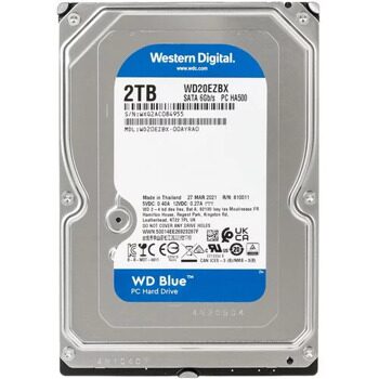 2 ТБ Жесткий диск WD Blue  [WD20EZBX]
