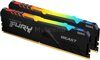 Оперативная память 64 Gb 3200 MHz Kingston FURY Beast RGB Black (KF432C16BB2AK2/64)