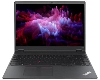 16" Ноутбук Lenovo ThinkPad P16v Gen 1 черный