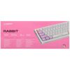 Клавиатура проводная + беспроводная ARDOR GAMING Rabbit [AG-ZD-68GY-HS-W]