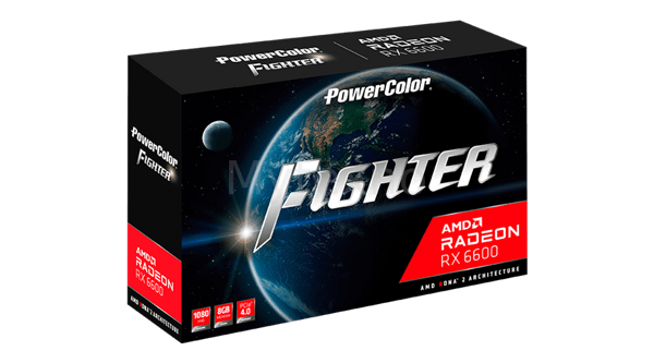 PowerColor Fighter AMD Radeon™ RX 6600 8GB GDDR6 Mytexno L02