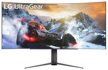 45" Монитор LG UltraGear 45GR95QE-B черный