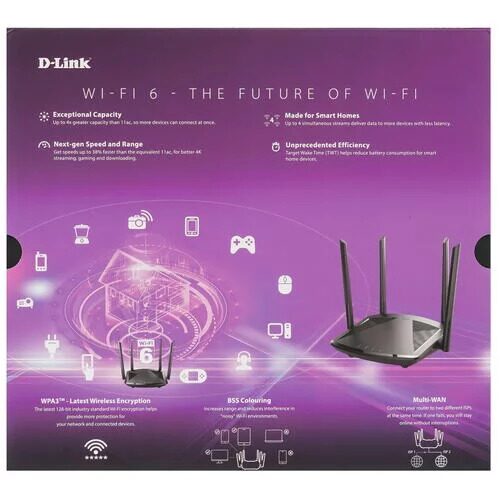 Wi-Fi роутер D-Link DIR-X1860