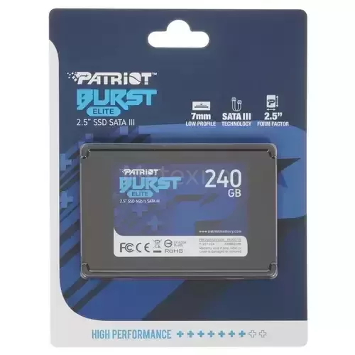 ТвердотельныйнакопительPatriot240GbBURSTElitePBE240GS25SSDR_2