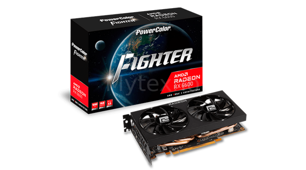 PowerColor Fighter AMD Radeon™ RX 6600 8GB GDDR6 Mytexno L01