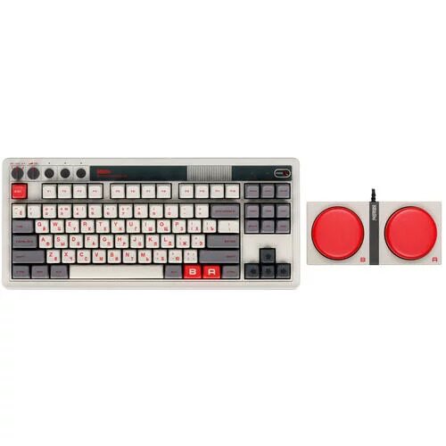 Клавиатура проводная+беспроводная 8BitDo Retro Mechanical Keyboard - N Edition