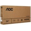 34 Монитор AOC U34E2M черный